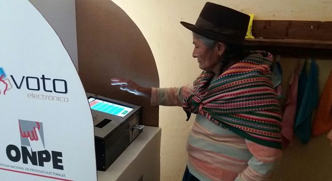 PRENSA LA ESKINA CALLAO VOTO ELECTRONICO