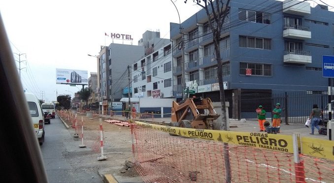 prensa la eskina callao bellavista cierra un carril para remodelar avenida faucett