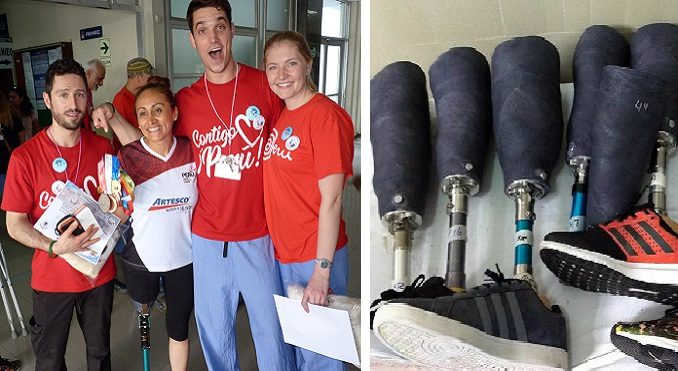prensa la eskina callao ventanilla hospital carrion voluntarios de institucion estadounidense donan más de 80 prótesis