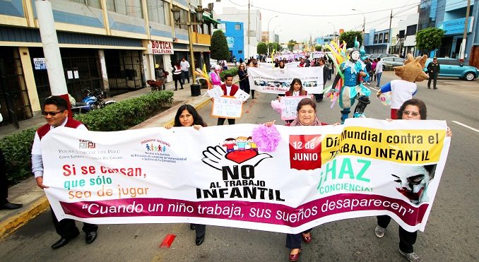 PASACALLE DIA CONTRA TRABAJO INFANTIL PORTADA