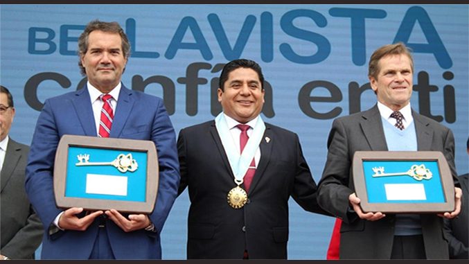 Entrega llaves de la ciudad