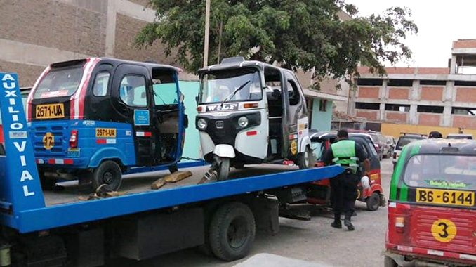 mototaxis retenidas